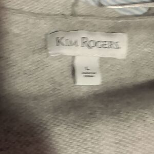 Kim Rogers Light Gray Knitwear